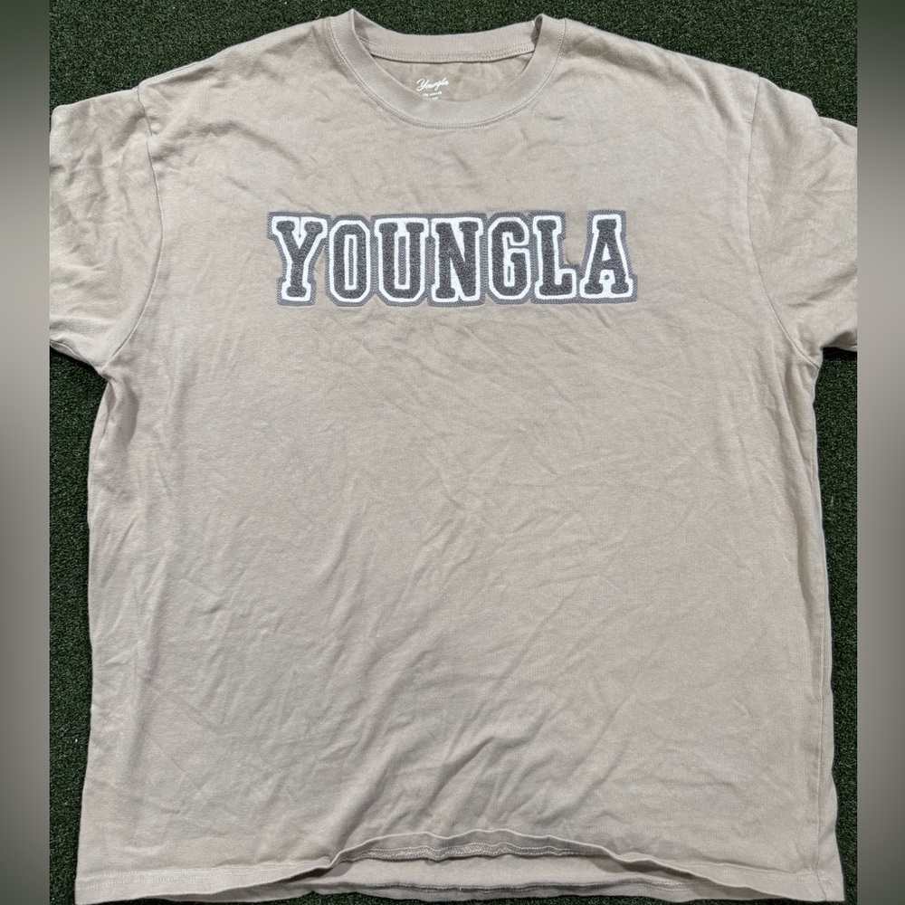 YoungLA Tan Short Sleeve Tee
